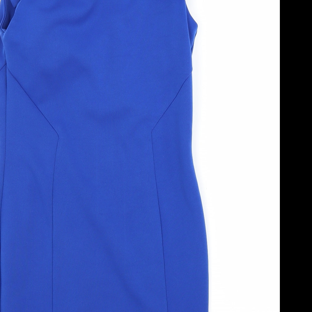 River Island Womens Blue A-Line Size 8