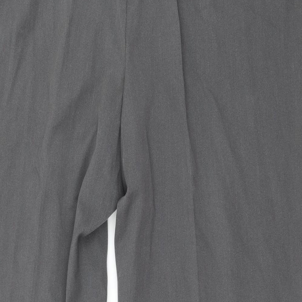 Marks & Spencer Mens Grey Trousers Size 18 L29 in