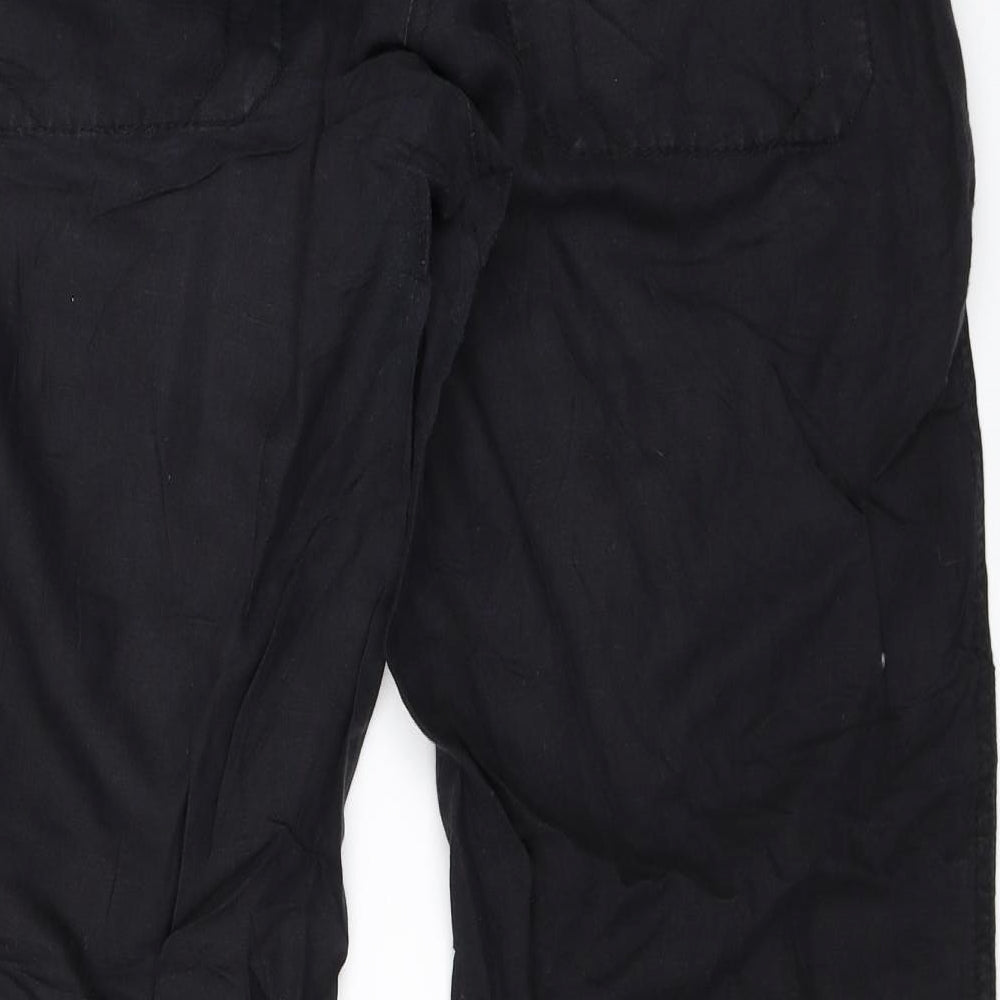 H&M Womens Black Trousers Size 40 L31 in