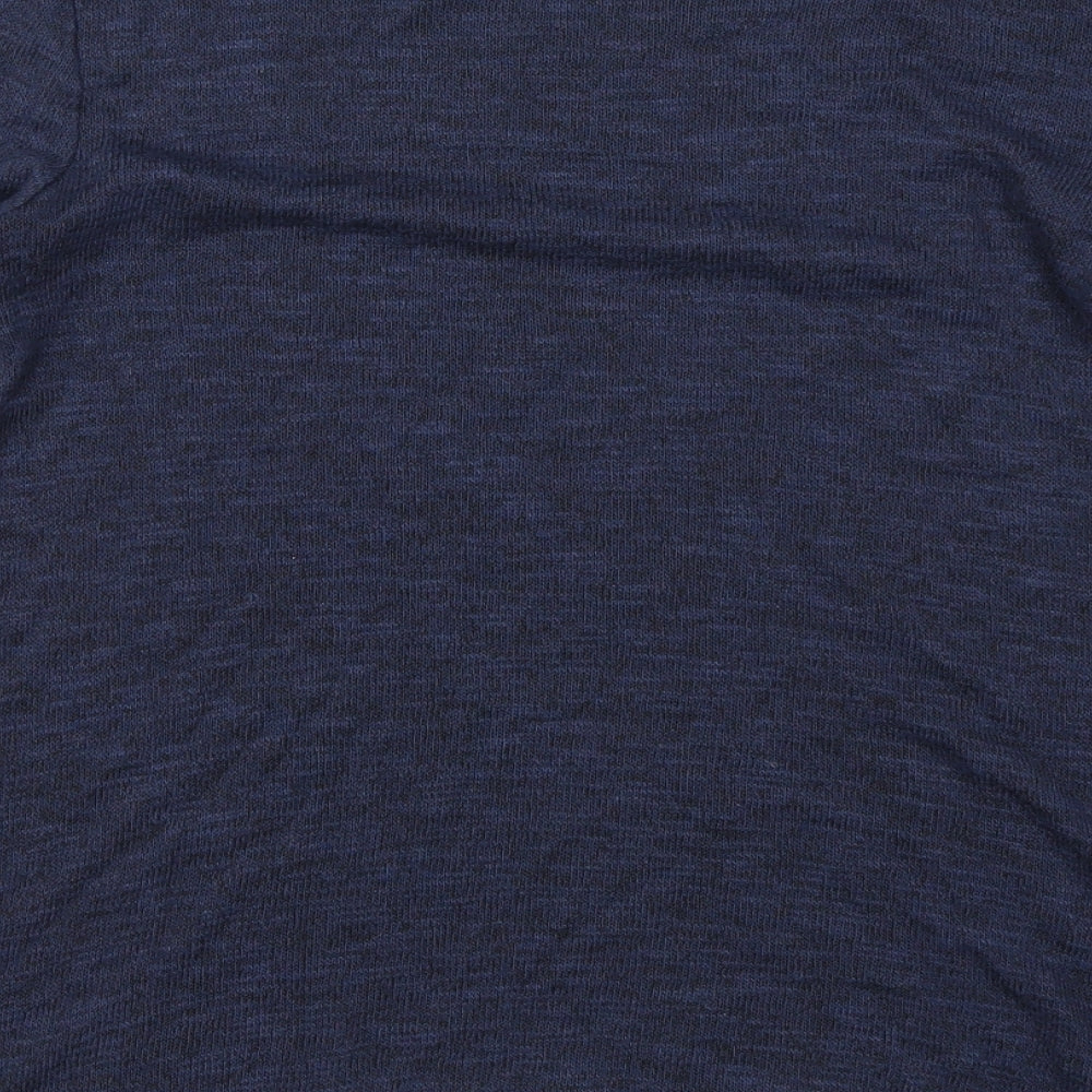 New Look Womens Blue Basic T-Shirt Size 10