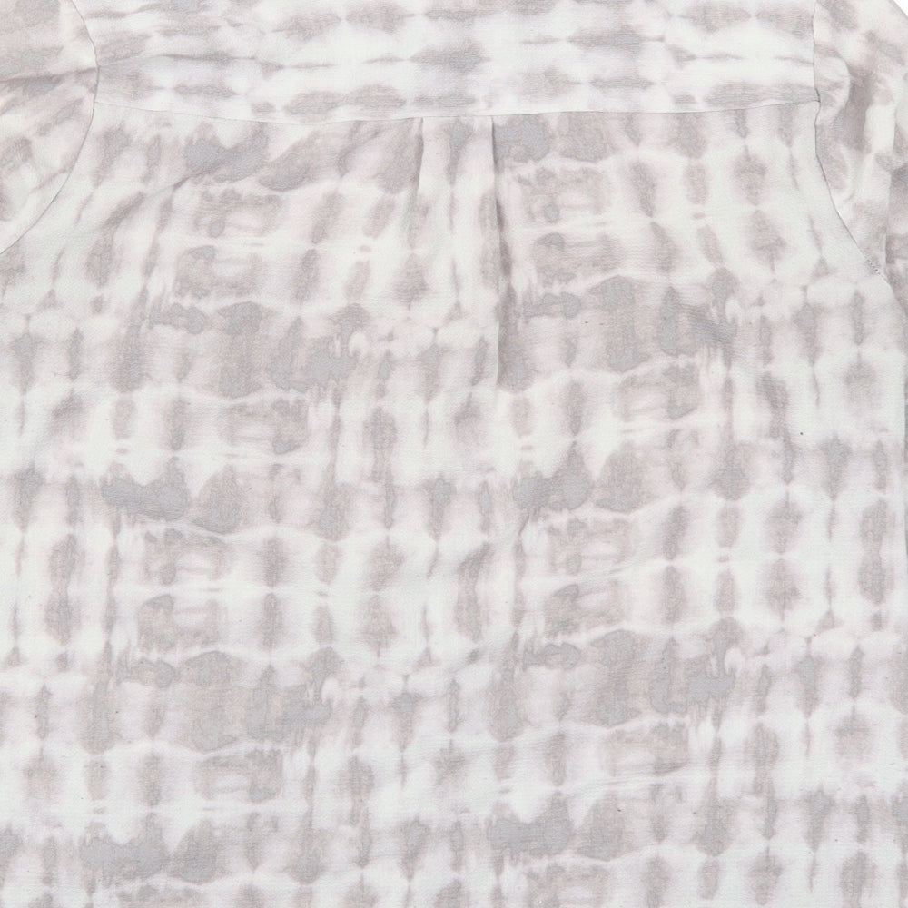 New Look Womens Purple Basic Button-Up Size 10