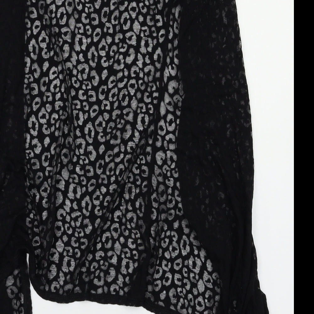 Dorothy Perkins Womens Black Cardigan Jumper Size 8
