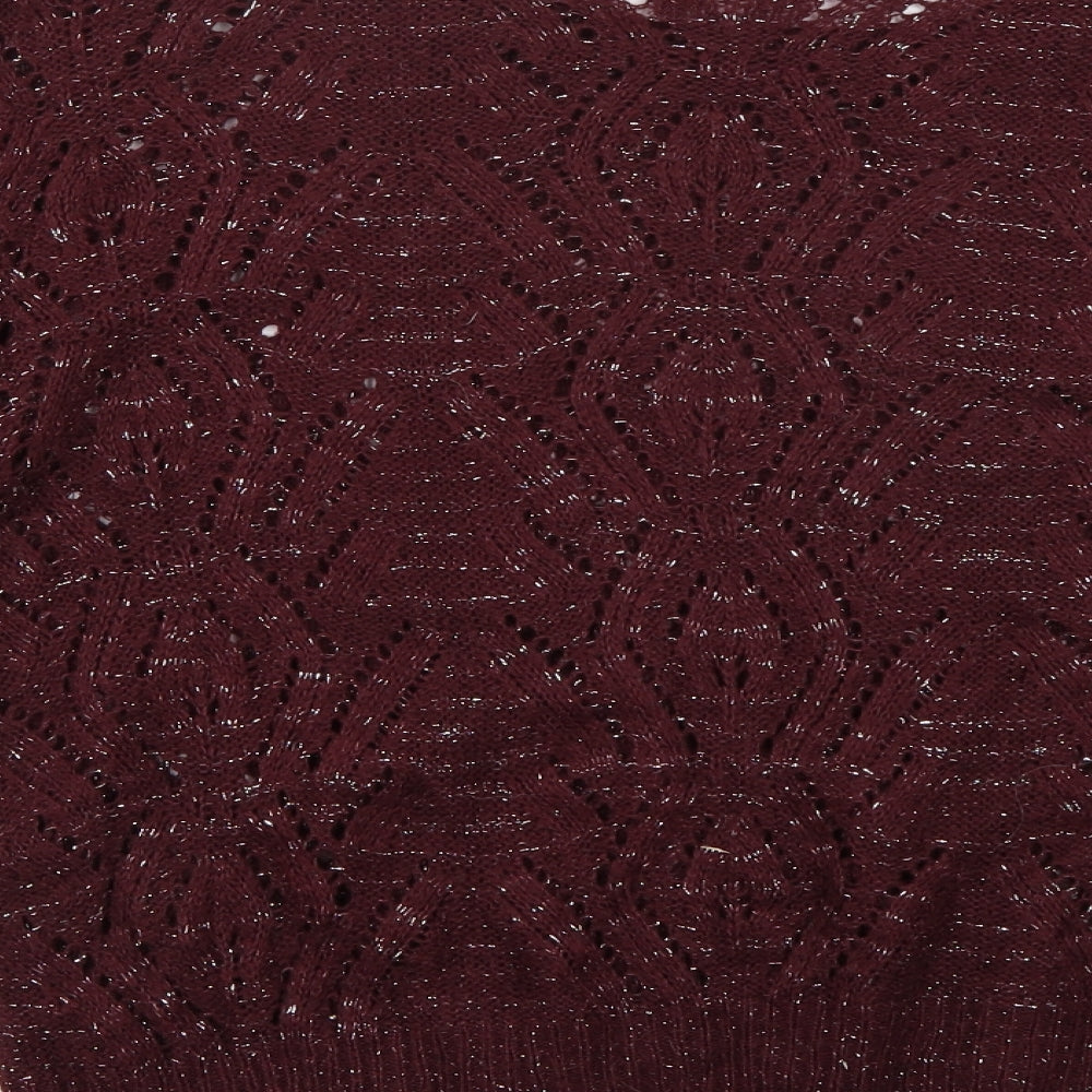Preworn Womens Purple Pullover Jumper Size M