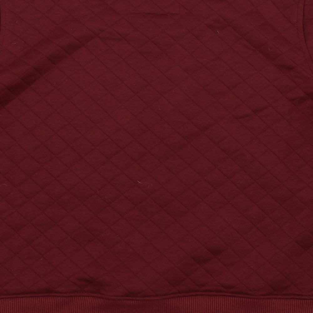 Bell field Womens Red Pullover Sweatshirt Size 8