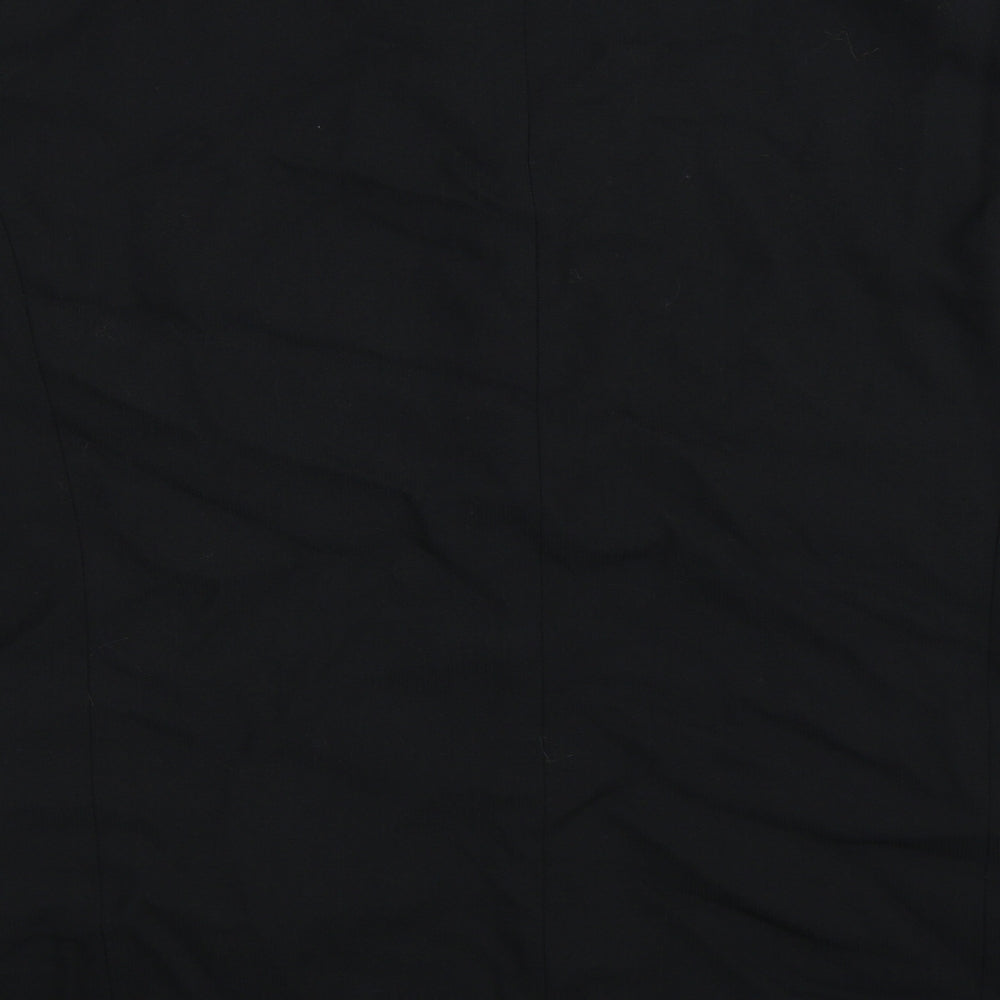 Malcolm Levantes Mens Black Jacket Suit Jacket Size 44