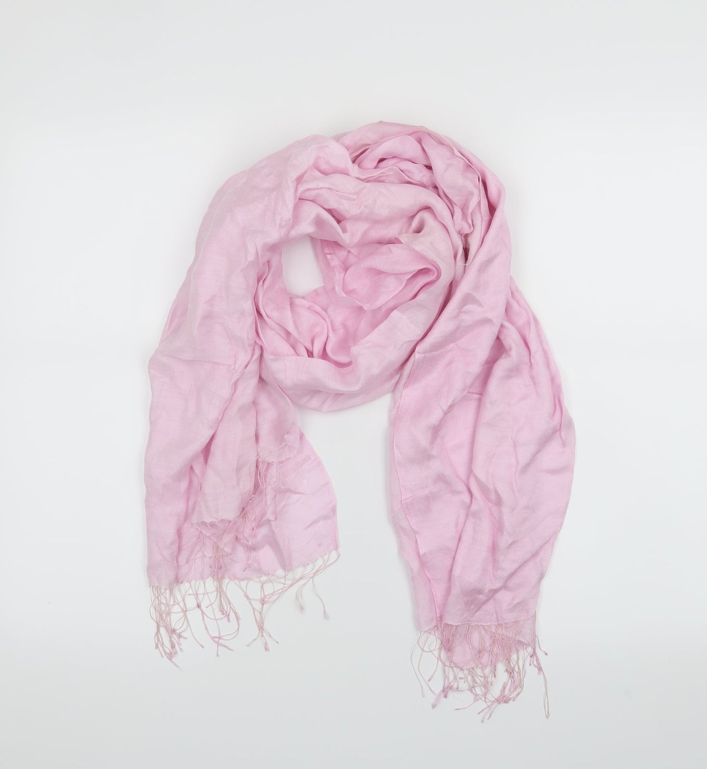 Preworn Womens Pink Scarf