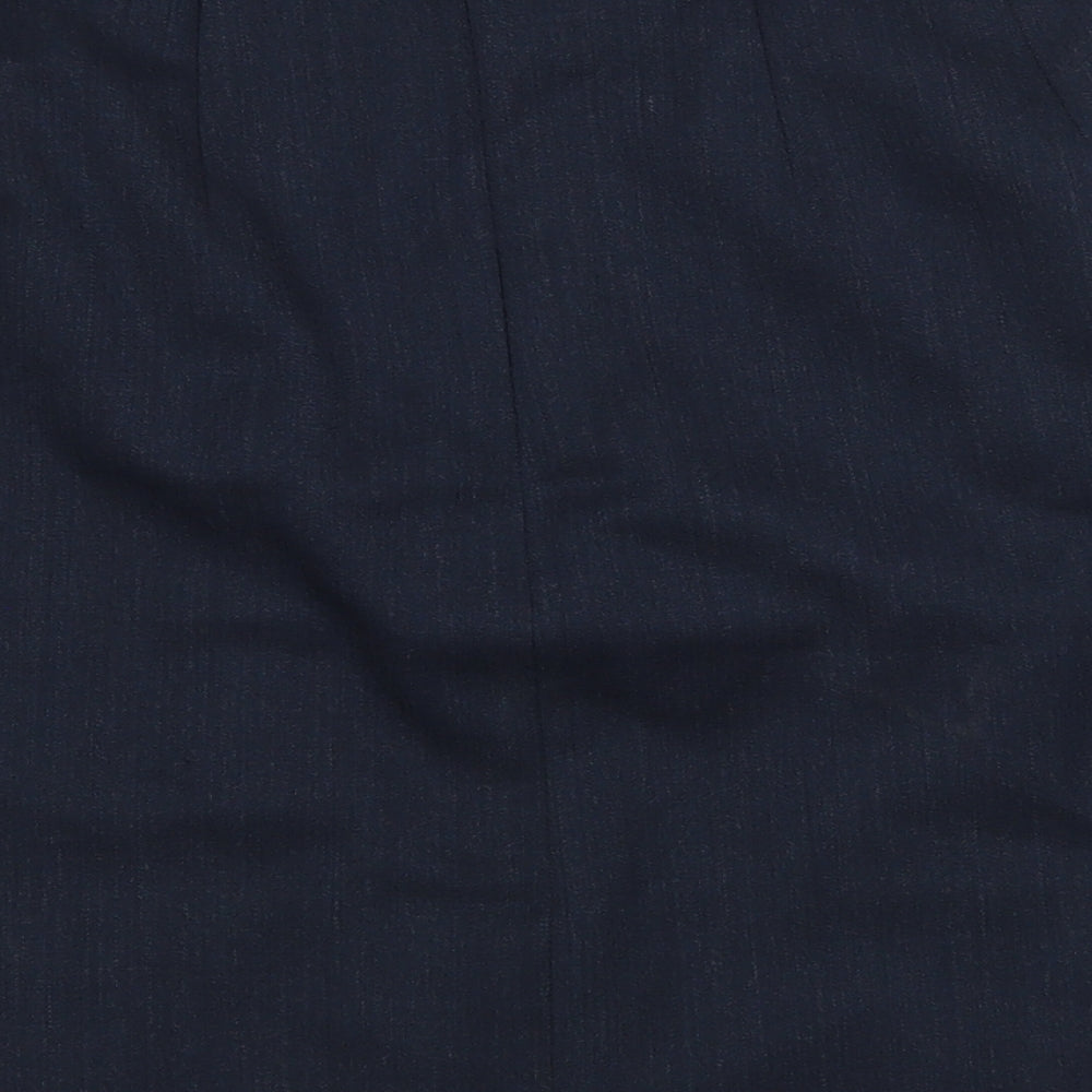 Preworn Womens Blue A-Line Skirt