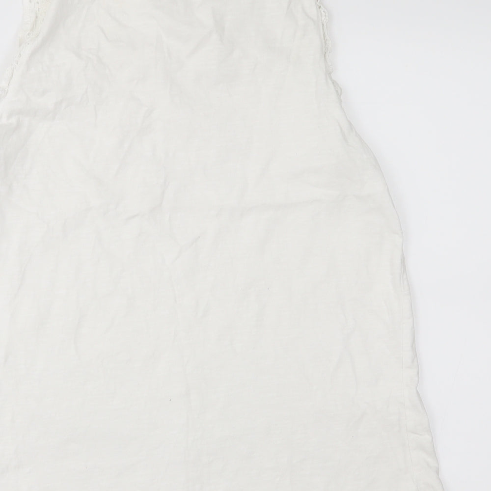 lounge wear Womens White Tunic Tank Size 12