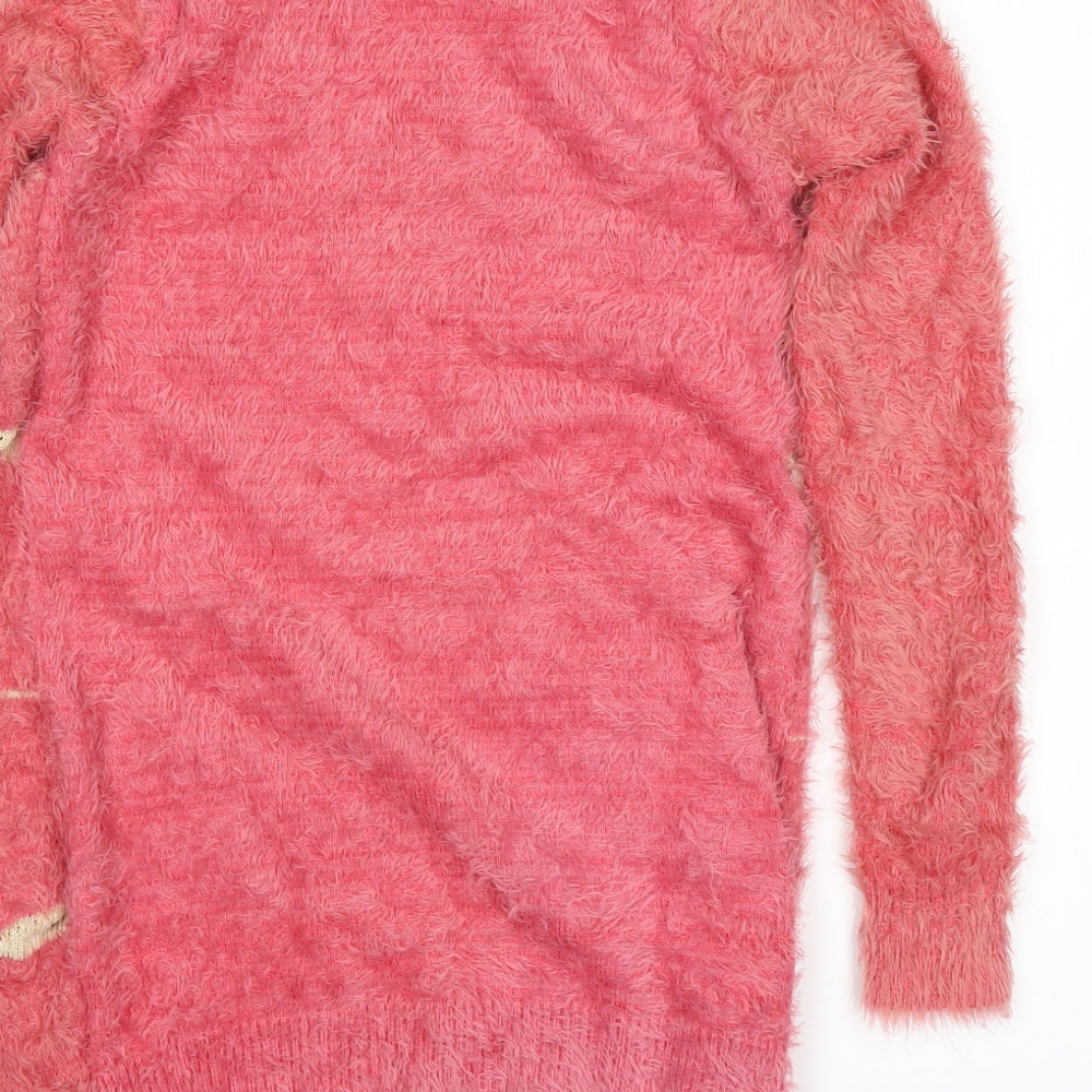 silverswan Womens Red Pullover Jumper Size S