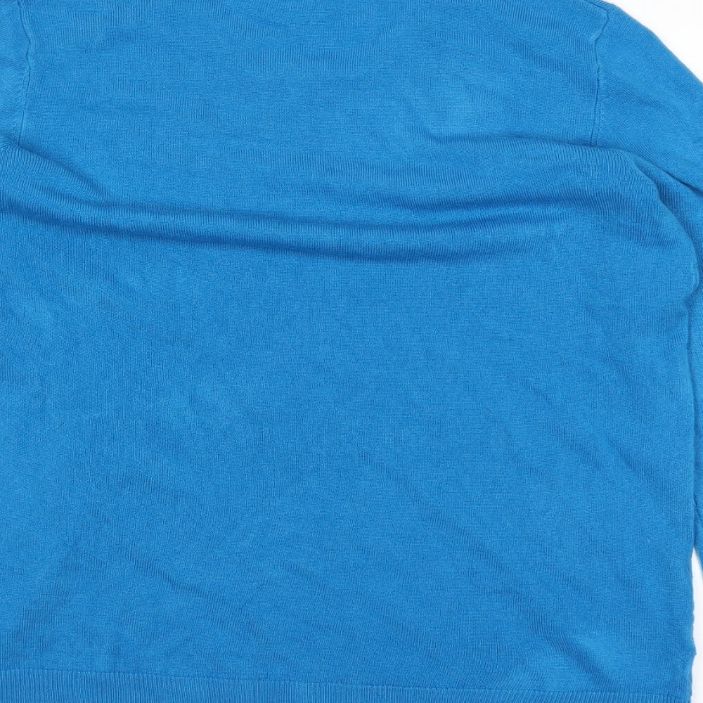 Preworn Mens Blue T-Shirt Size L