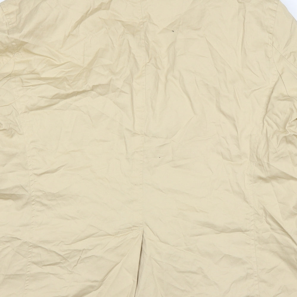 twice Mens Beige Jacket Size M