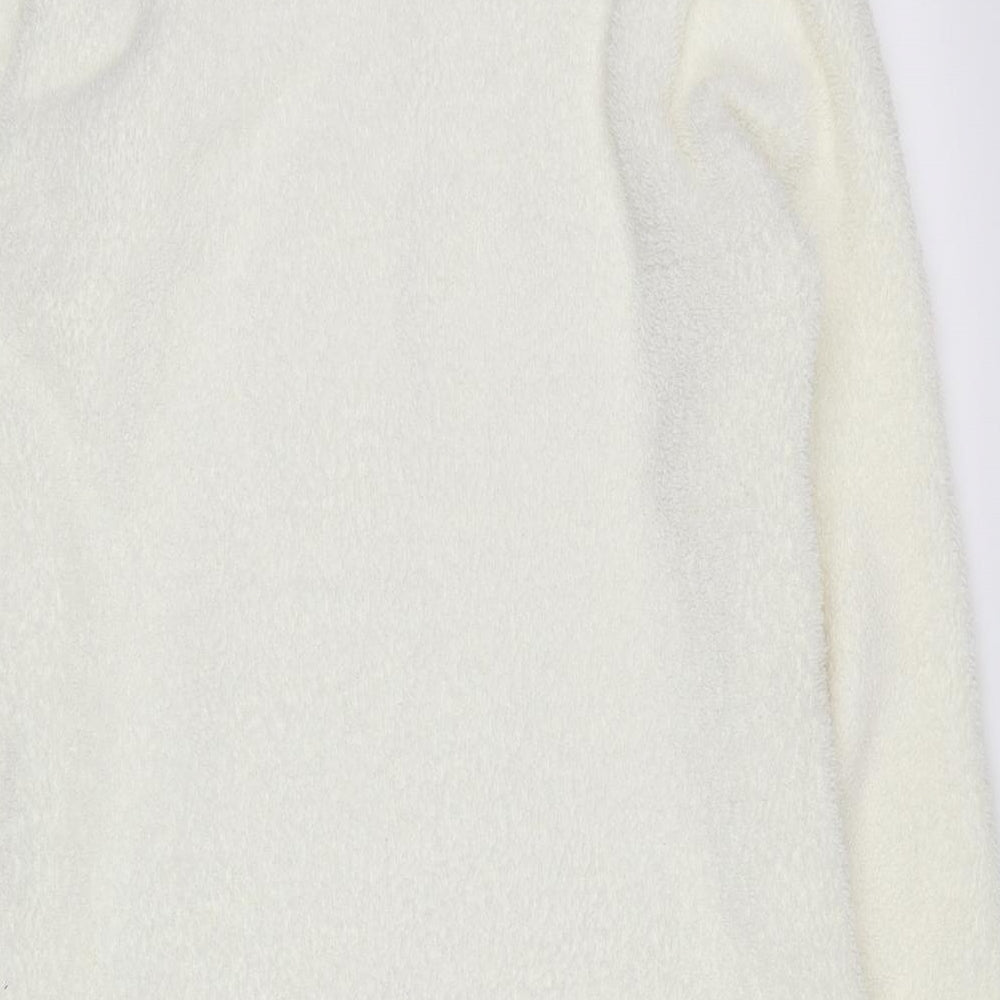 no brand Womens White Pullover Sweatshirt Size 14