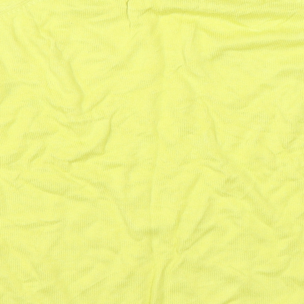 Newlook Womens Yellow Pullover Jumper Size 16
