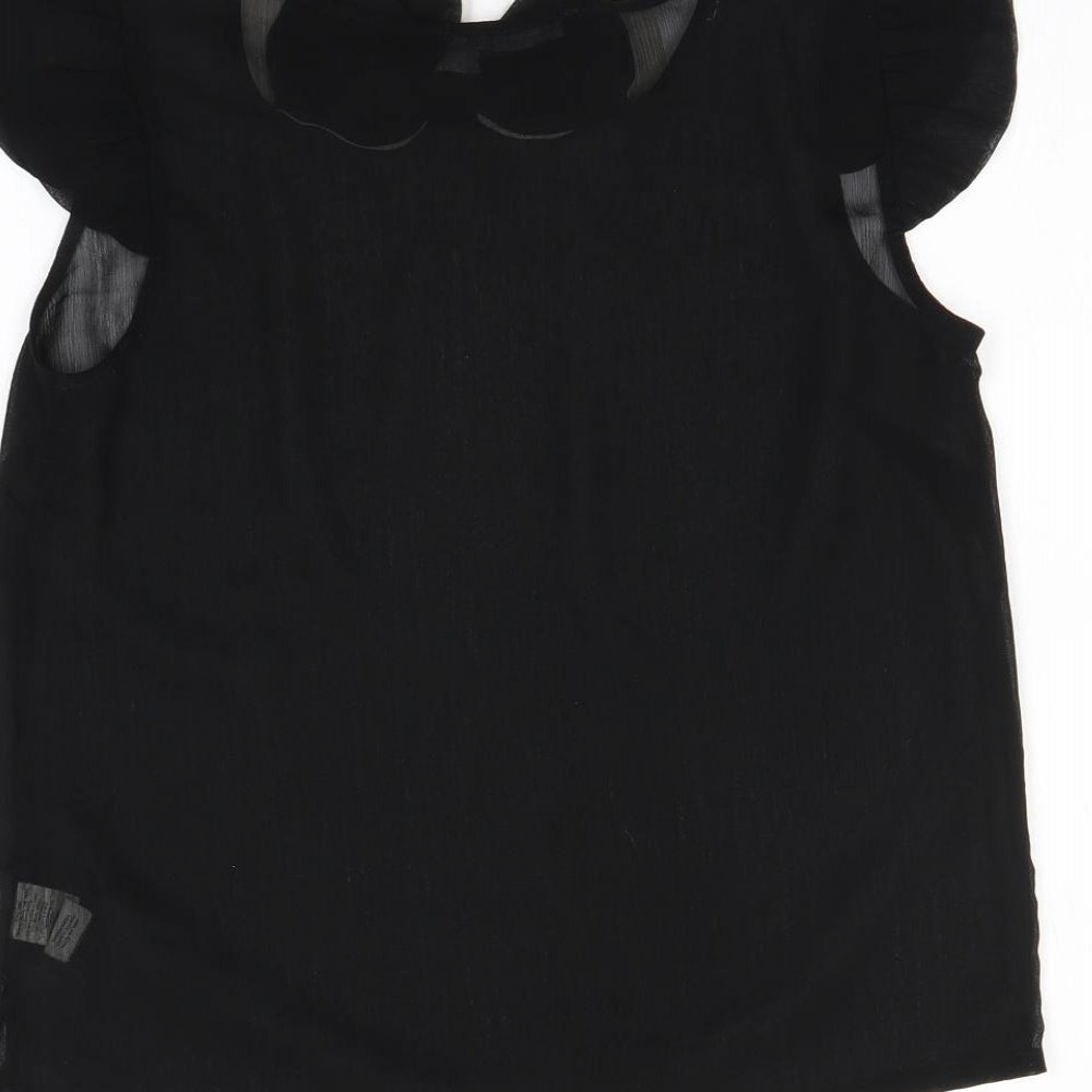 Atmosphere Womens Black Basic Tank Size 10