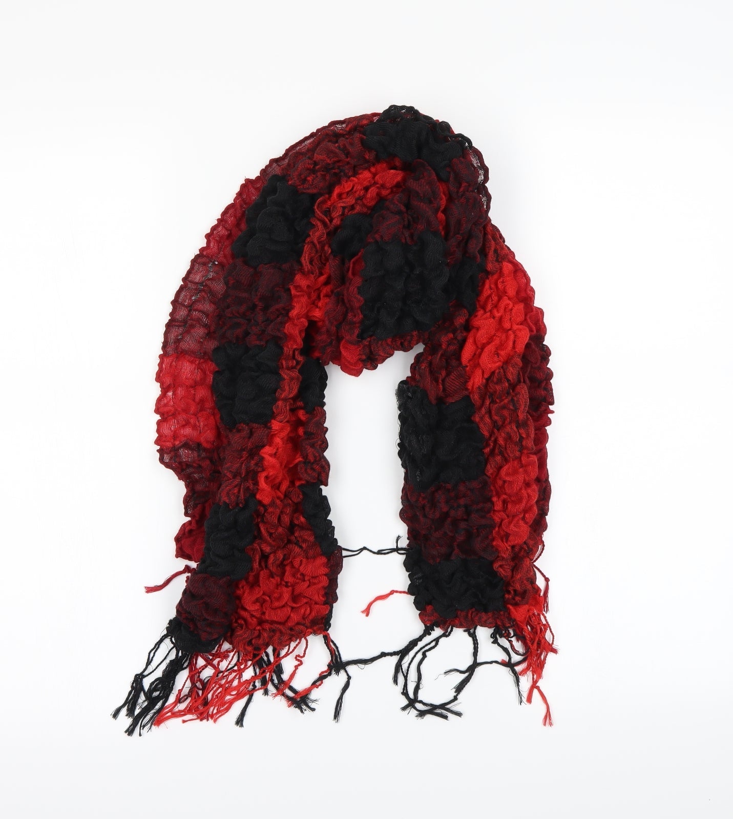 Preworn Womens Red Scarf