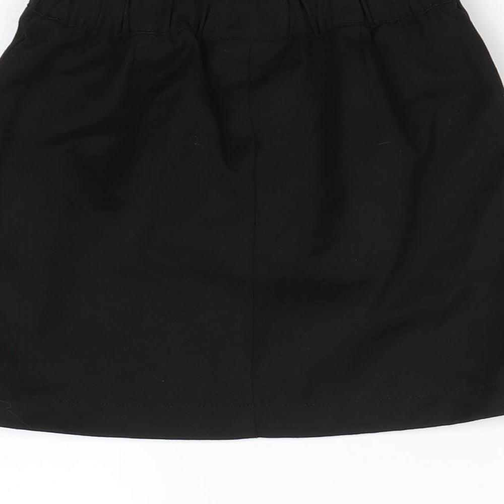 Next Girls Black Mini Skirt Size 3 Years