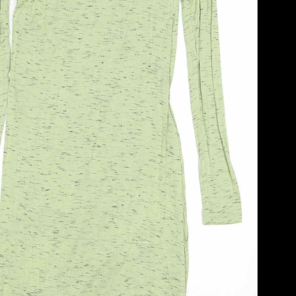 Mama Licous Womens Green Bodycon Size M