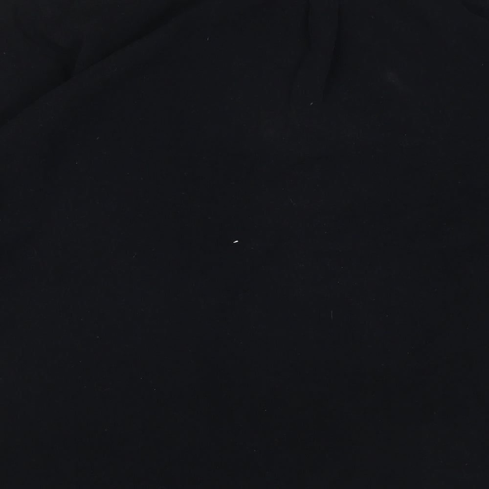 Giorgio Mens Black Button-Up Size M