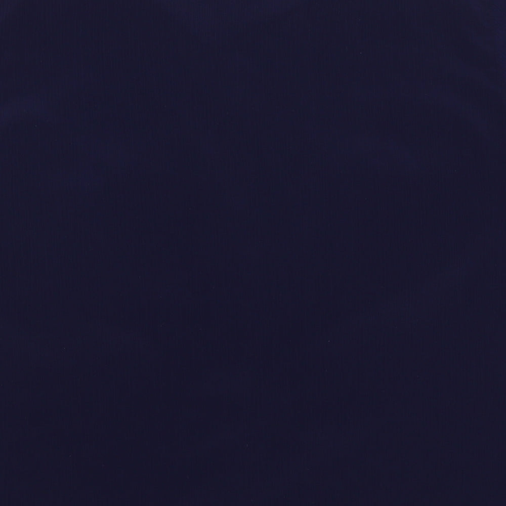 BM Womens Blue Basic Button-Up Size 18