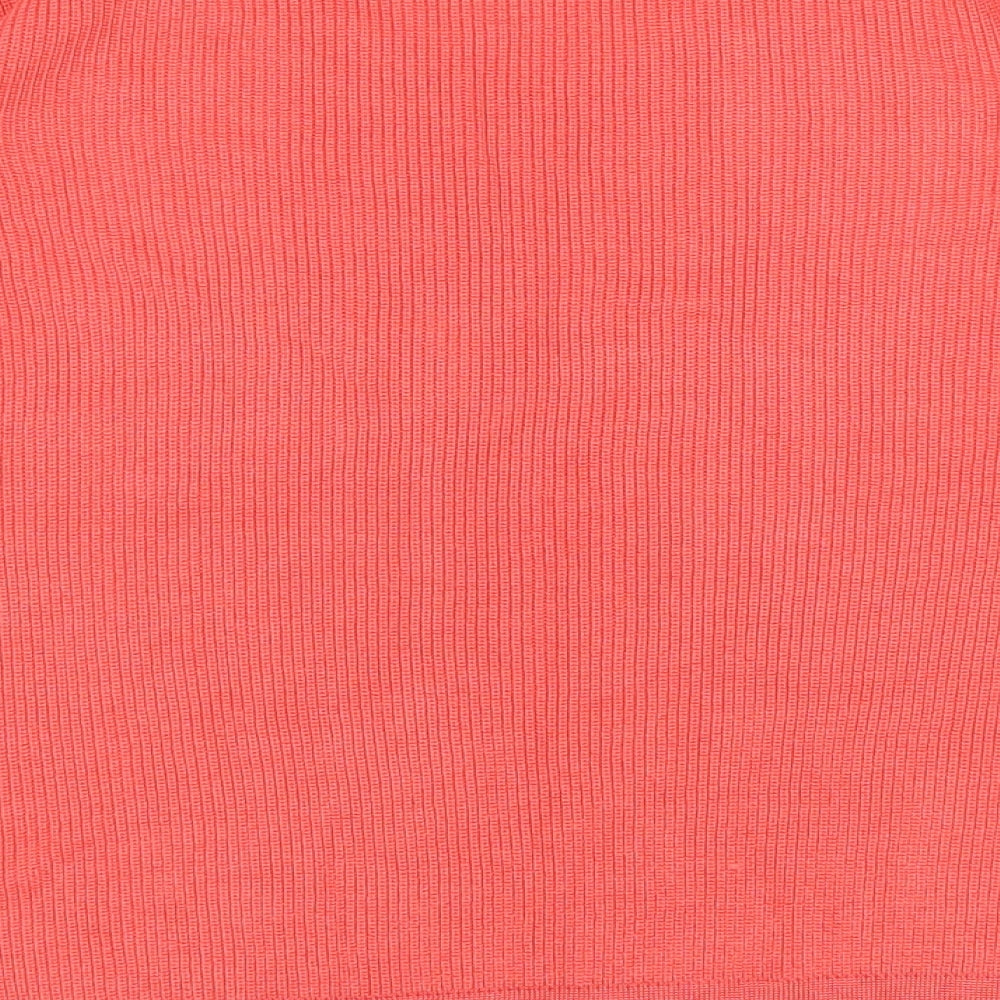 Marks & Spencer Womens Orange Pullover Jumper Size 14