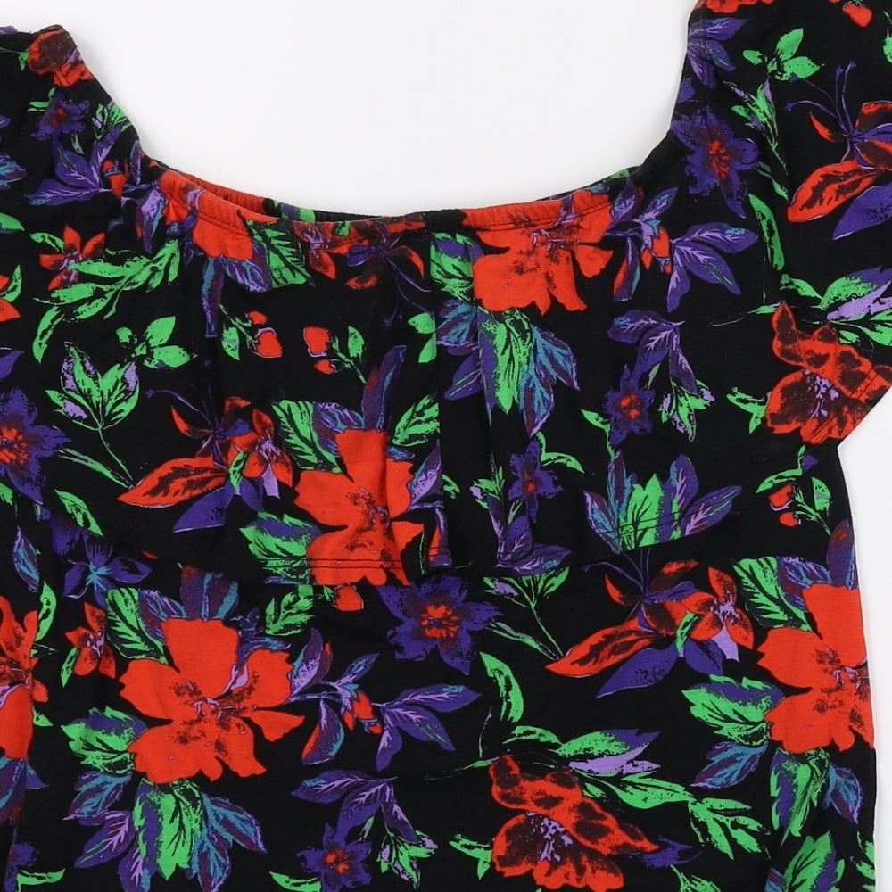 Atmosphere Womens Multicoloured Floral Basic Blouse Size 6