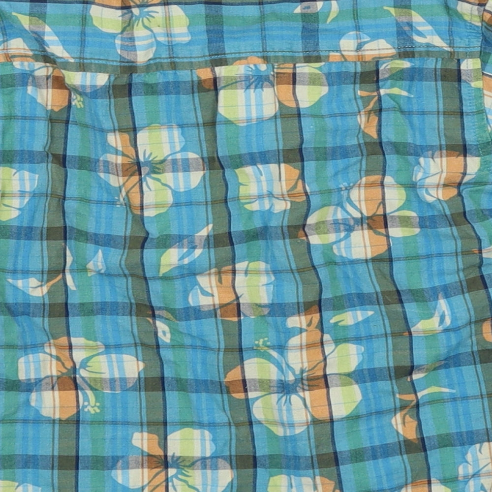 Cherokee Boys Blue Check Basic Casual Size 18-24 Months