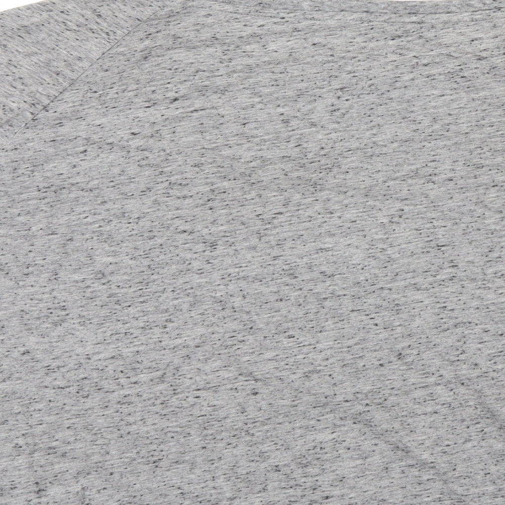 Preworn Womens Grey Basic T-Shirt Size 8