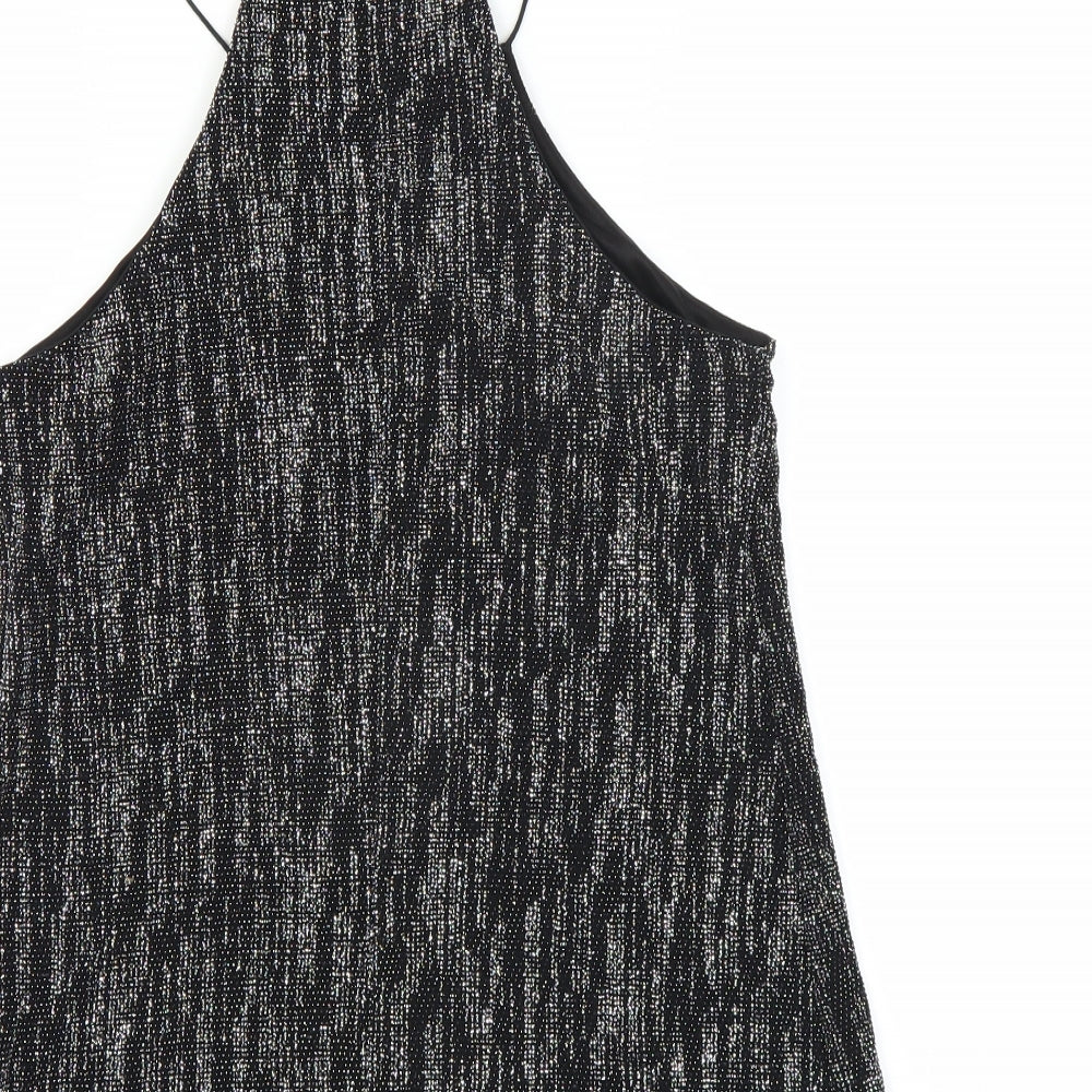 River Island Womens Black Basic Blouse Size 8