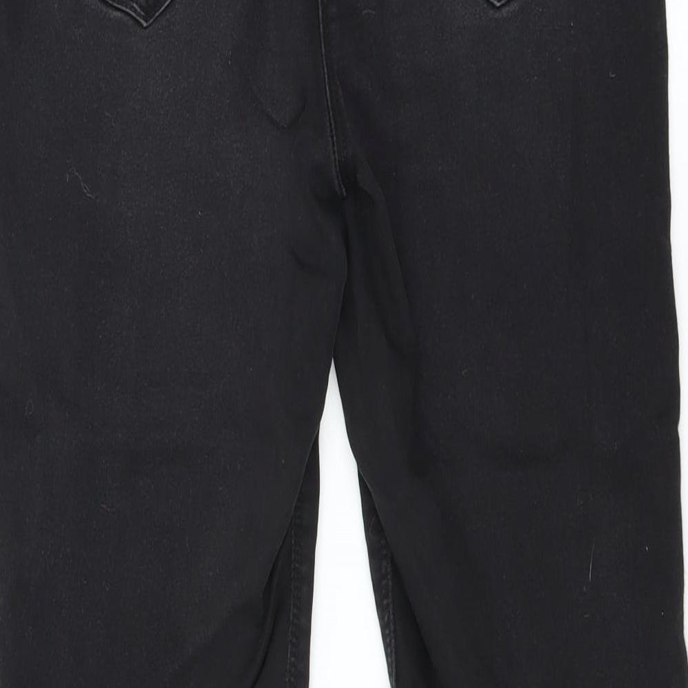 Preworn Womens Grey Skinny Jeans Size 16 L27 in