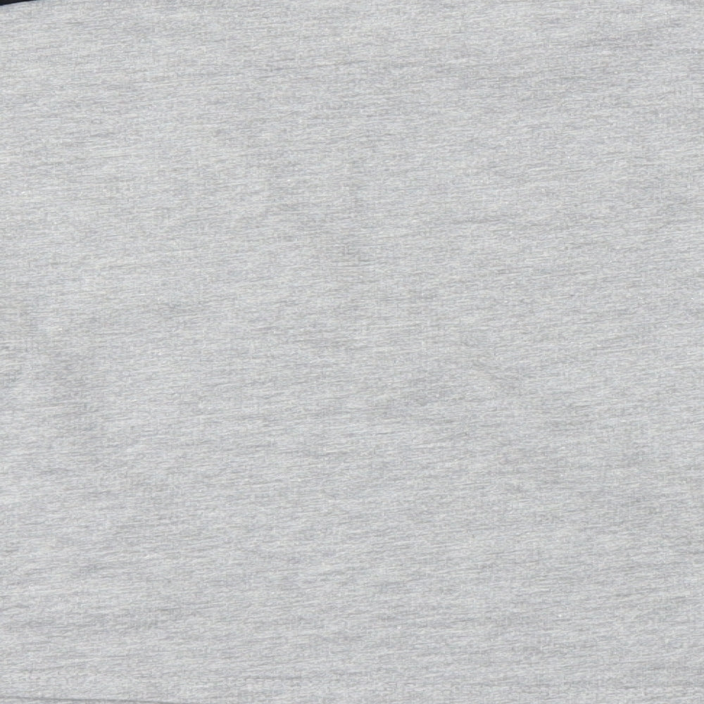 Divided by H&M Womens Grey Pullover Sweatshirt Size XL - CROPPED