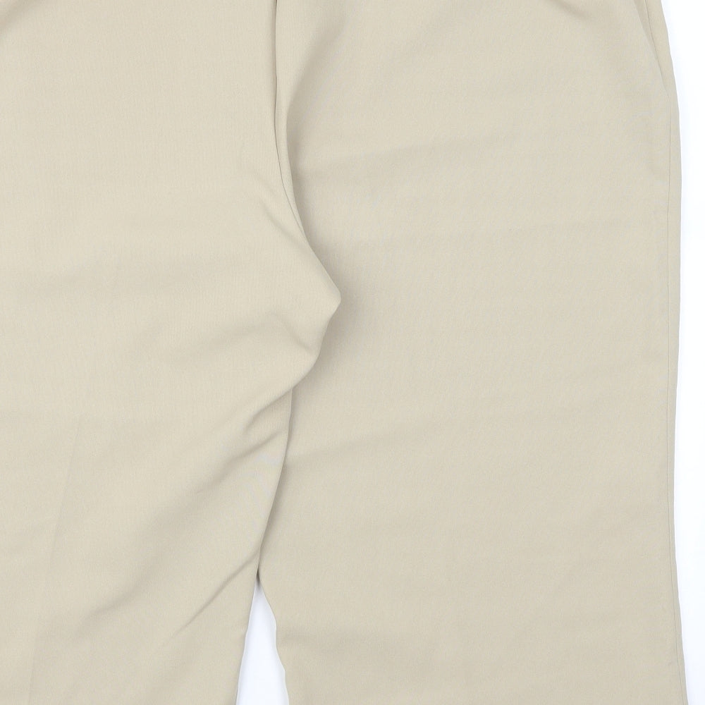Classics Womens Beige Cropped Trousers Size 26 L20 in