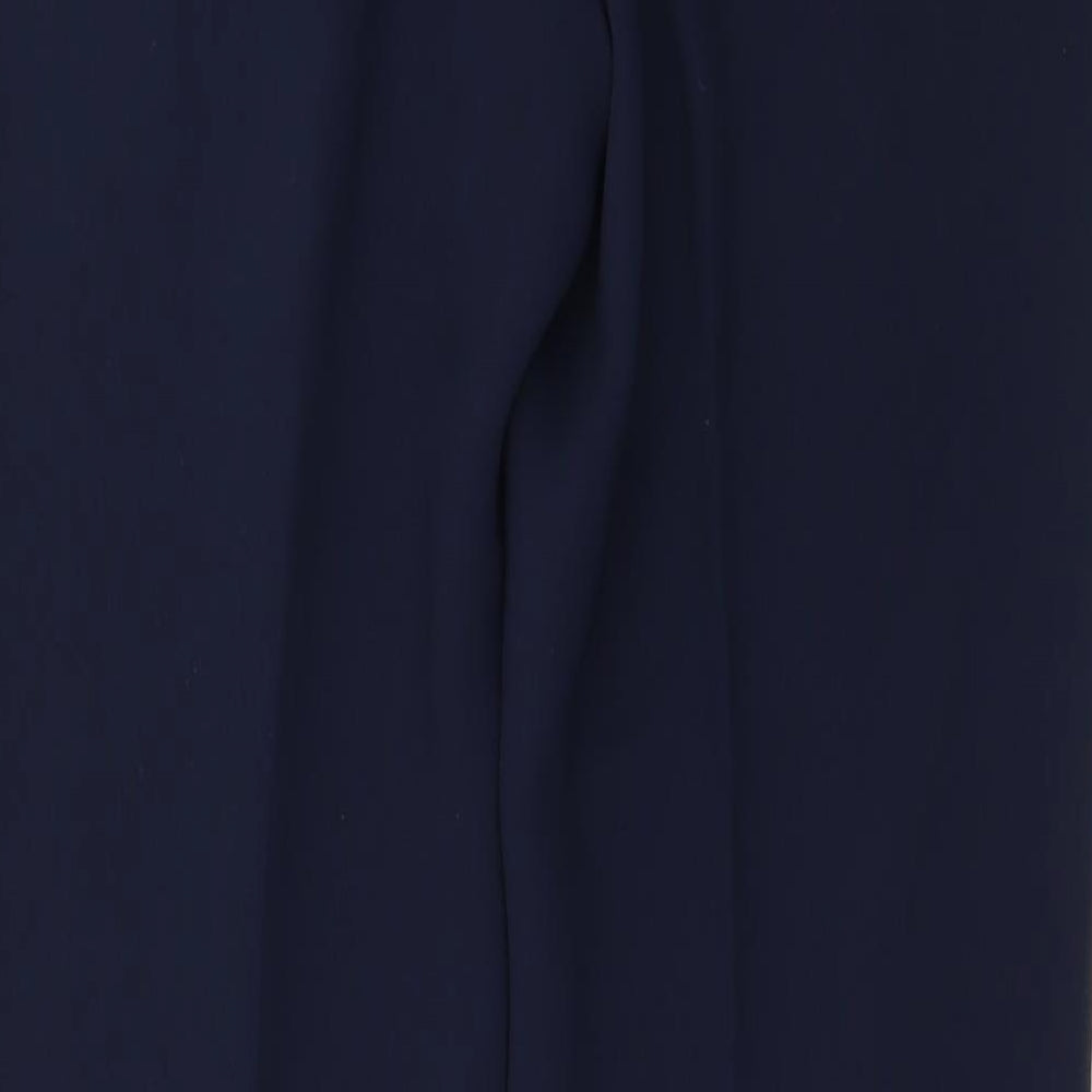 Punt Roma Womens Blue Trousers Size 8 L25 in