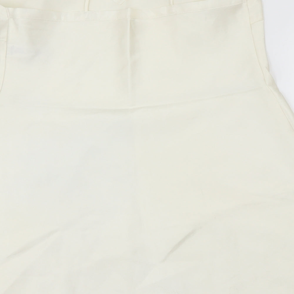 Marks & Spencer Womens Ivory Basic Blouse Size 10