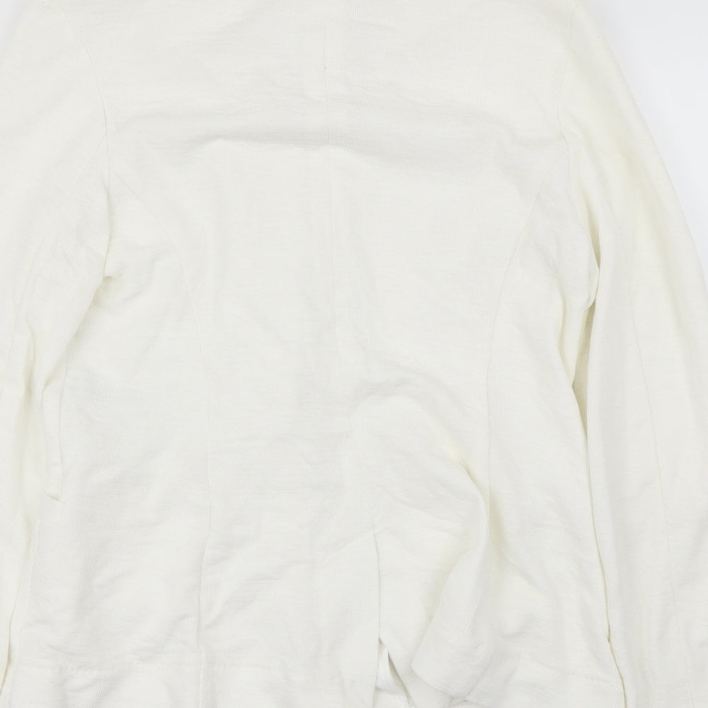 New Look Womens Ivory Jacket Size 12