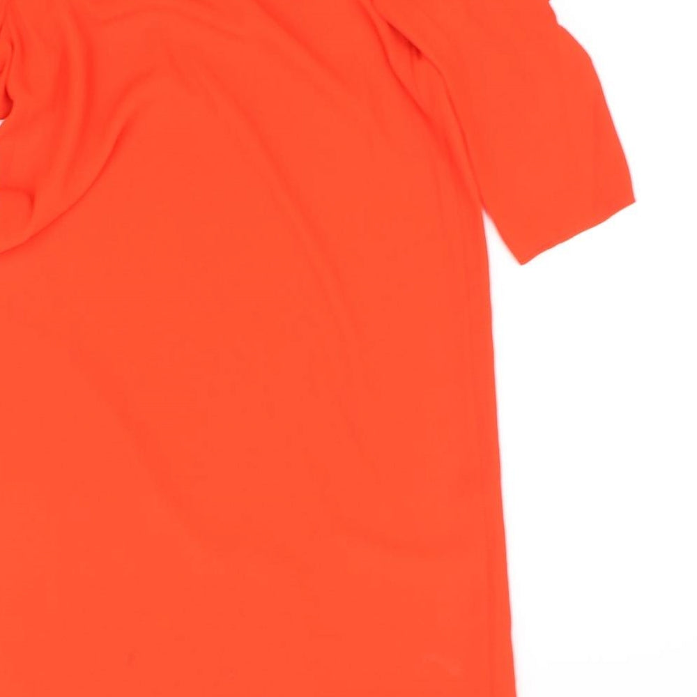 Papaya Womens Orange Fit & Flare Size 8