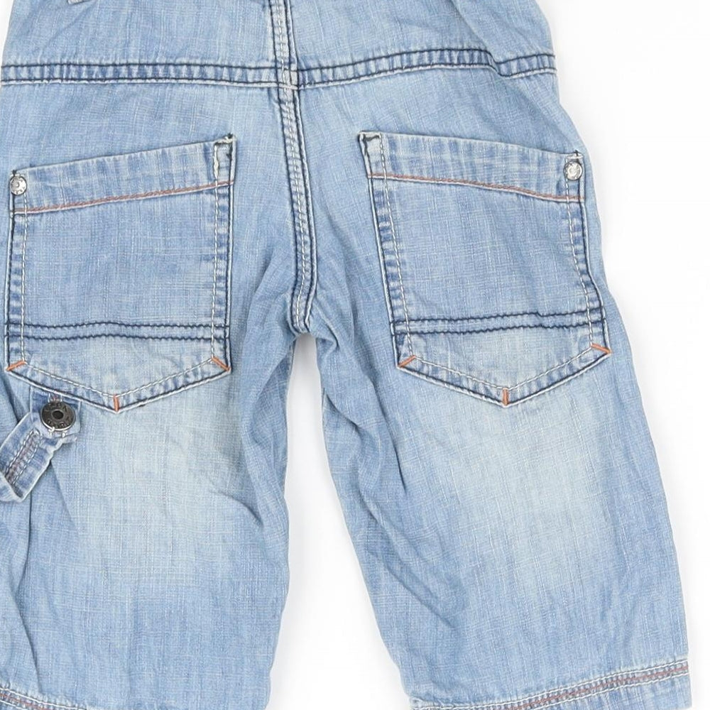 pre worn Girls Blue Straight Jeans Size 4 Years