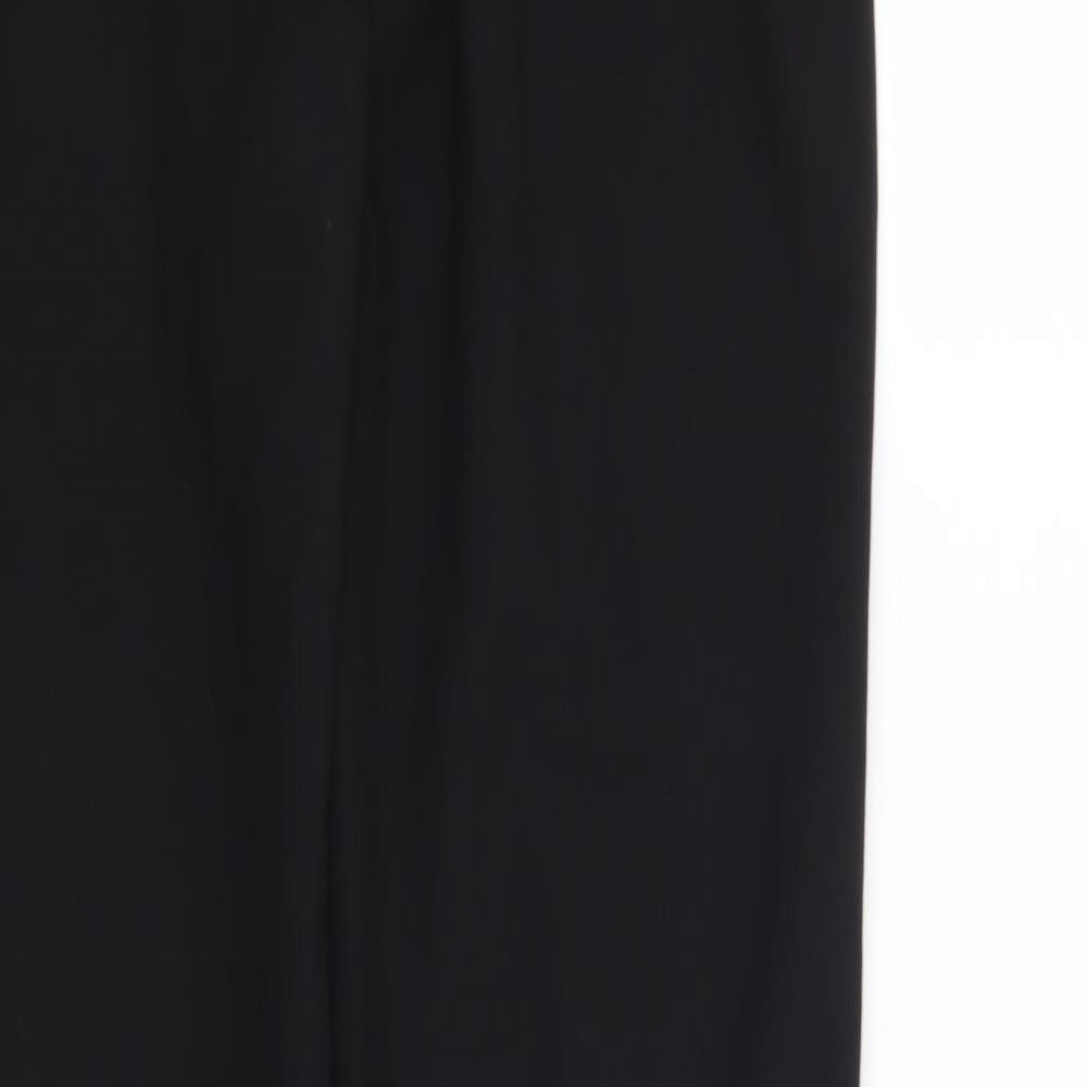 George Womens Black Trousers Size 10 L31 in