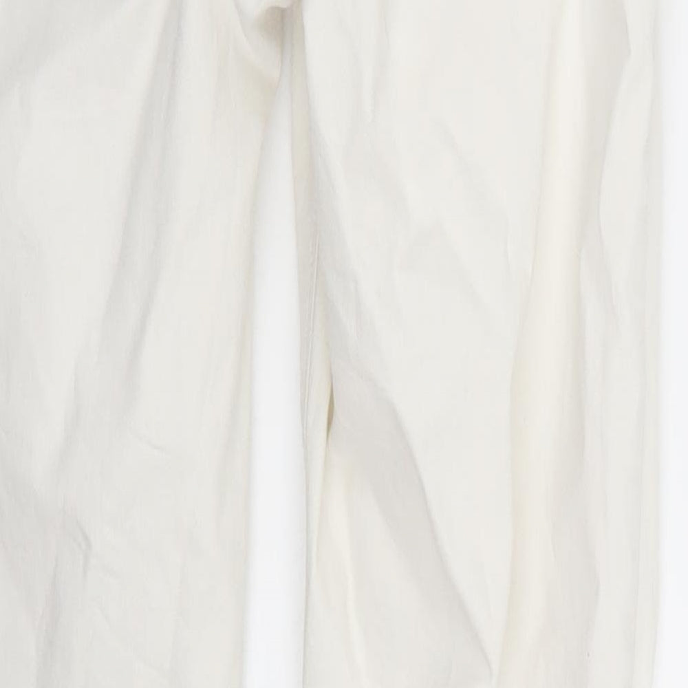 Preworn Womens White Skinny Jeans Size 29 L31 in