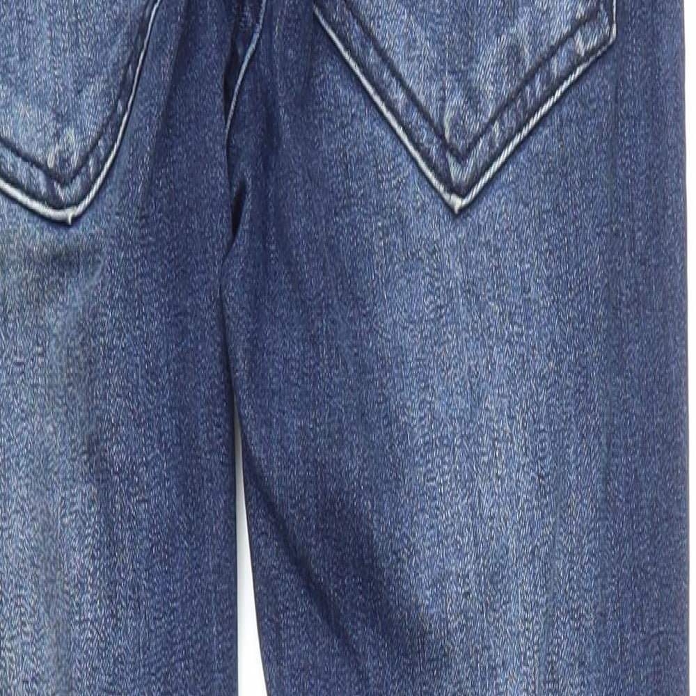 ILLUSIVE LONDON Womens Blue Denim Mom Jeans Size XS
