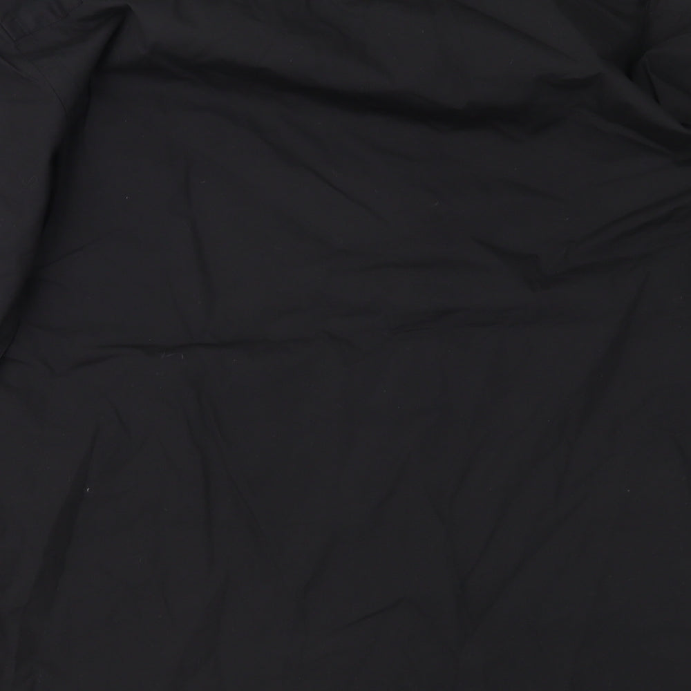 Dunnes Stores Mens Black Button-Up Size 16.5
