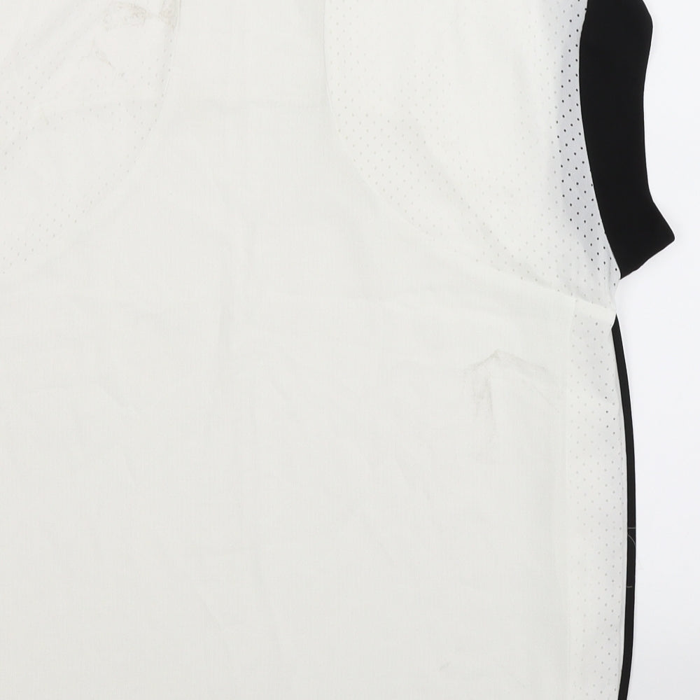 NEXT Womens White Basic T-Shirt Size 12