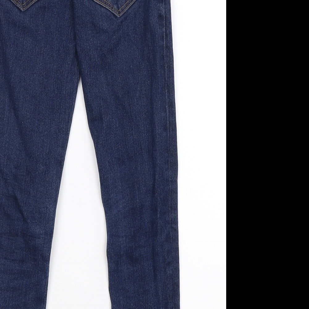 Next Girls Blue Denim Skinny Jeans Size 8 Years