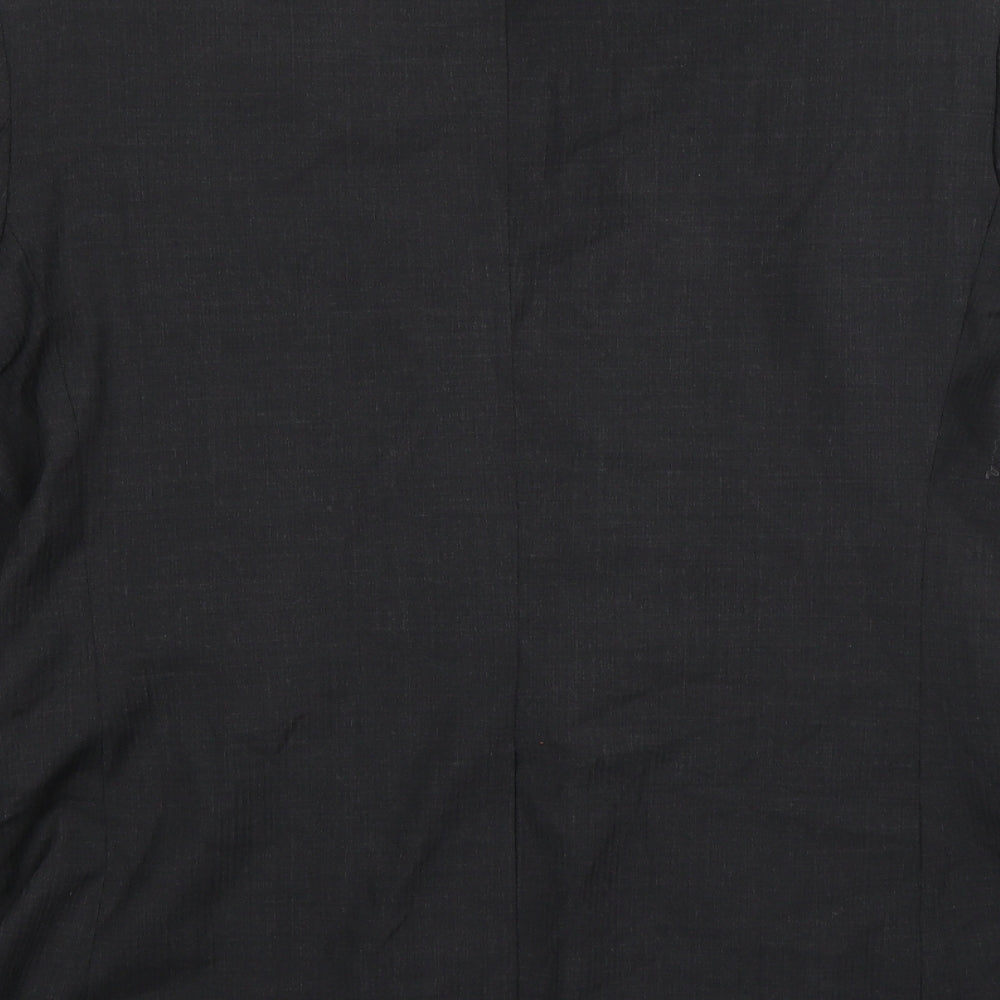 Jermyn Street Mens Grey Rayon Jacket Suit Jacket Size 46