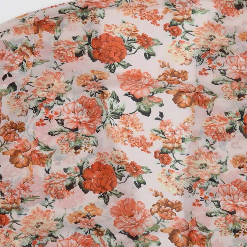 Sweet poison Womens Pink Floral Cardigan Jumper Size 10