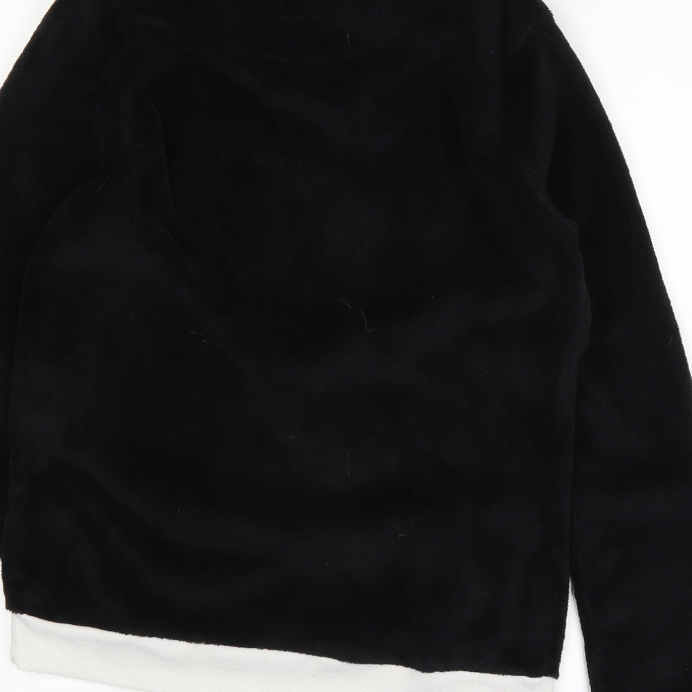 friends Womens Black Pullover Jumper Size S