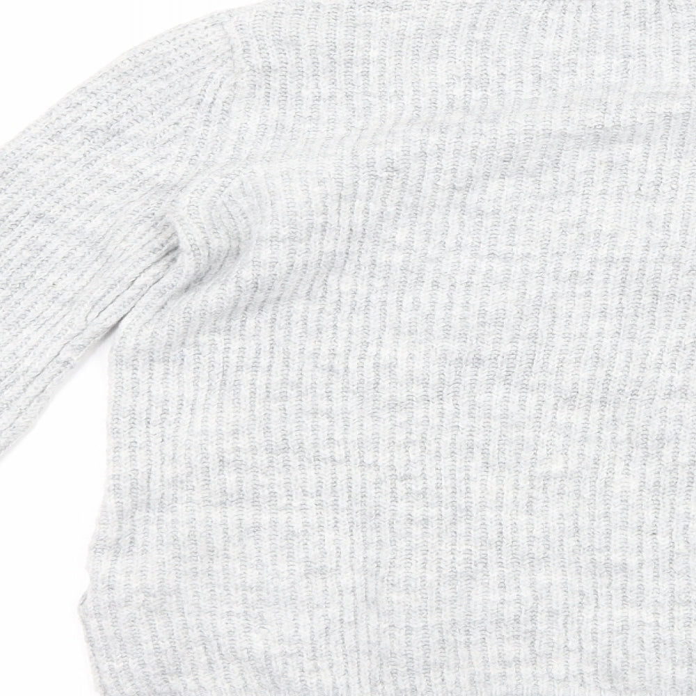 Topshop Womens Grey Pullover Jumper Size 4