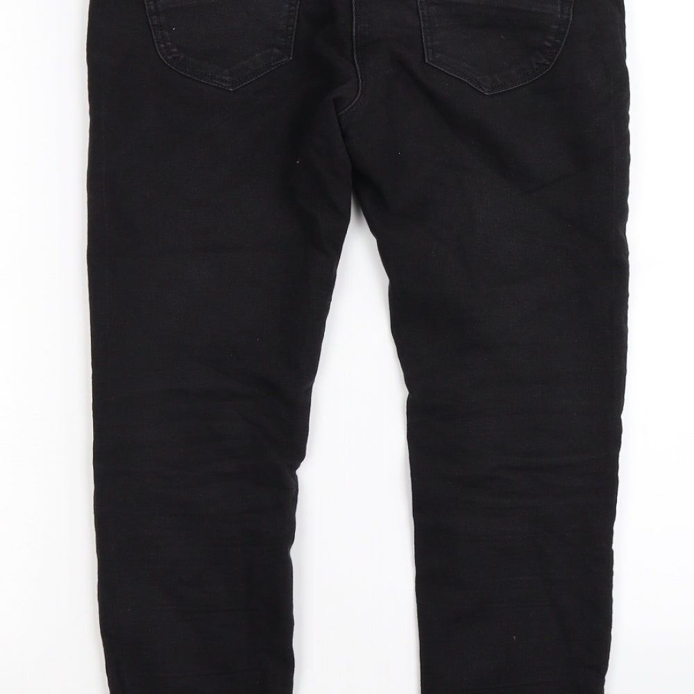 denim co Womens Black Denim Skinny Jeans Size 10 L24 in