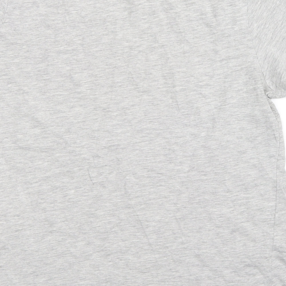 H&M Womens Grey Basic T-Shirt Size S - treschic