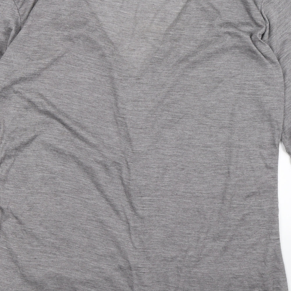 Fury Womens Grey Knit Cardigan Jumper Size XL