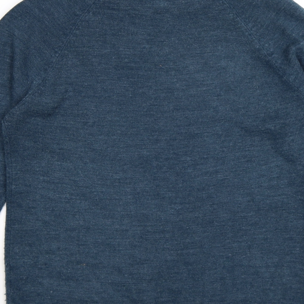 Atmosphere Womens Blue Knit Pullover Jumper Size 10